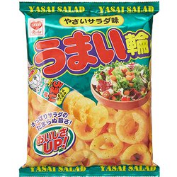 リスカ うまい輪 やさいサラダ味75g [菓子]
