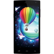 Android 4.4搭載 5インチ液晶 SIMフリースマートフォン LTE対応 ブラック Q5002
