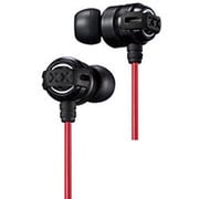 インナーイヤー型ヘッドホン ブラック/レッド HA-FX11X-BR