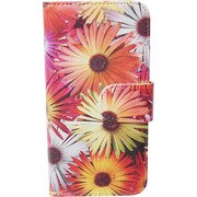 FW6-001 [Flowers ミックス iPhone 6/6s 4.7インチ用 手帳型ケース]