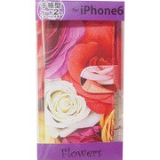 FW6-010 [Flowersミックスロ-ズ iPhone 6/6s 4.7インチ用手帳型ケース]