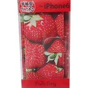 FP6-002 ストロベリー [iPhone 6/6s 4.7インチ用 手帳型ケース]