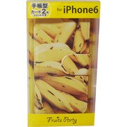 FP6-006 バナナ [iPhone 6/6s 4.7インチ用 手帳型ケース]
