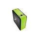 ATX対応ミドルタワーPCケース グリーン DS 200 WINDOW GREEN