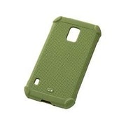 GALAXY S5 Active SC-02G専用 シリコンジャケット スリップガード カーキ・グリーン RT-SC02GC2/B
