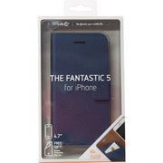 LABC-410-B [iPhone 6 4.7インチ用 Fantastic 5Folio Case - Blue]