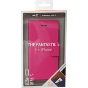 LABC-410-P [iPhone 6 4.7インチ用 Fantastic 5Folio Case - Pink]