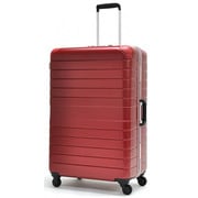フレームスーツケース 旅行日数目安:4~7泊 87L TSAロック搭載 レッド CSTHF-8710