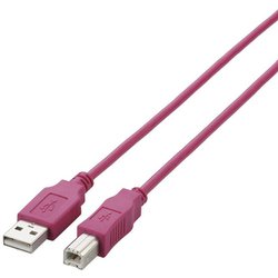 ヨドバシ.com - エレコム ELECOM USB2.0ケーブル A-B 3m ピンク U2C-BN30PN 通販【全品無料配達】