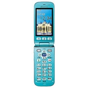 docomo らくらくホン ベーシック4 F-01G ブルー [携帯電話]