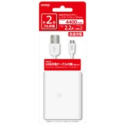 リチウム充電器 4400mAh White enep 44Lep962