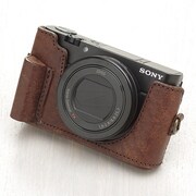 SONY RX100M3 ボディスーツ 本革カメラケース チョコレート bs-rx100m3-c