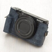SONY RX100M3 ボディスーツ 本革カメラケース ネイビー bs-rx100m3-nv
