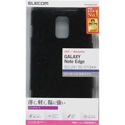 GALAXY Note Edge用 シェルカバー ノーマル ブラック PM-SCGNEPVBK