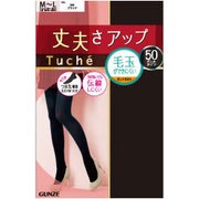 トゥシェ 無地タイツ M～L 026 ブラック THW89F