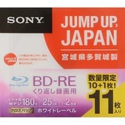 録画用BD-RE 書換え型 片面1層 2倍速 11パック プリンタブル 11BNE1VTPS2