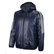 Z06918 [365 カラーブロック BH パデッドジャケット メンズ L カレッジネイビー]