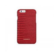LIZARD Genuine Leather Case for iPhone 6 Red [iPhone 6/6s用 リザード レザーケース レッド]