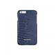 LIZARD Genuine Leather Case for iPhone 6 Blue [iPhone 6/6s用 リザード レザーケース ブルー]