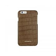 CAIMAN Genuine Leather Case for iPhone 6 Khaki [iPhone 6/6s用 レザーケース カーキ]