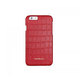 CAIMAN Genuine Leather Case for iPhone 6 Red [iPhone 6/6s用 レザーケース レッド]