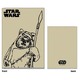 STAR WARS(スター・ウォーズ) B6クラフトノート ウィケット・W・ウォリック
