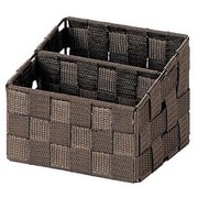 PPバスケット リモコンボックス ブラウン