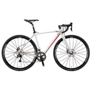 シクロクロスバイク STEEPLE-X 490mm 700×33C 外装22段変速(フロント2段×リア11段) マットホワイト/レッド 15G-IE-SP05