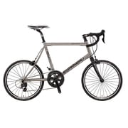 小径車(ミニベロ)ロードバイク MVTI-R 490mm 20型 外装22段変速(フロント2段×リア11段) チタン 15G-MTR-01