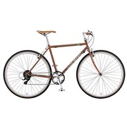 クロスバイク LGS-BTN 460mm 700×35C 外装9段変速 ゴールドブラウン 15LG-BN-04