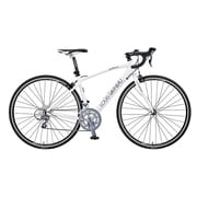 ロードバイク LGS-CR23 500mm 700×23C 外装16段変速(フロント2段×リア8段) LGホワイト 15LG-C23-03