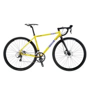 ロードバイク グラベルロード LGS-HST2 430mm 700×25C 外装18段変速(フロント2段×リア9段) イエロー 15LG-CM-01