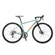 ロードバイク グラベルロード LGS-HST2 430mm 700×25C 外装18段変速(フロント2段×リア9段) シーグリーン 15LG-CM-05