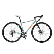 ロードバイク グラベルロード LGS-HST2 470mm 700×25C 外装18段変速(フロント2段×リア9段) シーグリーン 15LG-CM-06