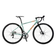 ロードバイク グラベルロード LGS-HST2 510mm 700×25C 外装18段変速(フロント2段×リア9段) シーグリーン 15LG-CM-07
