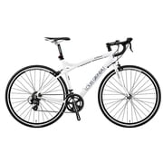 ロードバイク LGS-CR07 500mm 700×25C 外装14段変速(フロント2段×リア7段) LGホワイト 15LG-CR7-03