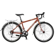 ツーリングバイク LGS-GMT 420mm 26インチ 外装24段変速(フロント3段×リア8段) ゴールドブラウン 15LG-GMT-01