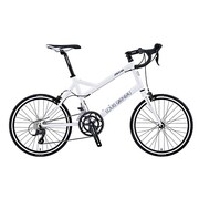 小径車(ミニベロ) LGS-MV 3R 410mm 20型 外装18段変速(フロント2段×リア9段) LGホワイト 15LG-M3R-01