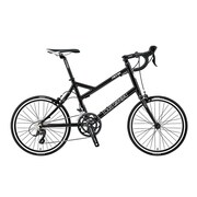 小径車(ミニベロ) LGS-MV 3R 410mm 20型 外装18段変速(フロント2段×リア9段) LGブラック 15LG-M3R-02