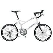 小径車(ミニベロ) LGS-MV 3S 410mm 20型 外装20段変速(フロント2段×リア10段) LGホワイト 15LG-M3S-01