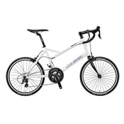 小径車(ミニベロ) LGS-MV 3T 410mm 20型 外装22段変速(フロント2段×リア11段) LGホワイト 15LG-M3T-01