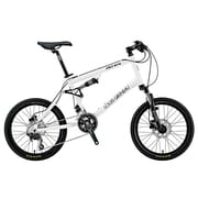 小径車(ミニベロ) LGS-MV 5FS 410mm 20型 外装20段変速(フロント2段×リア10段) マットLGホワイト 15LG-M5F-01