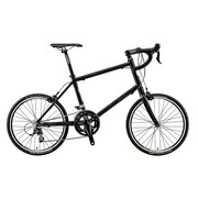 小径車(ミニベロ) LGS-MV C 410mm 20型 外装20段変速(フロント2段×リア10段) ブラックオンブラック 15LG-MC-01