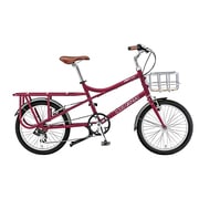 小径車(ミニベロ) LGS-MV CARGO 410mm 20型 外装7段変速 LGレッド 15LG-MG-02