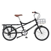 小径車（ミニベロ） LGS-MV CARGO 410mm 20型 外装7段変速 LGブラック 15LG-MG-03