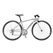 フラットバーロードバイク LGS-RSR 2 550mm 700×23C 外装20段変速(フロント2段×リア10段) LGシルバー 15LG-R2-04