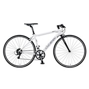 フラットバーロードバイク LGS-RSR 3 500mm 700×23C 外装18段変速(フロント2段×リア9段) LGホワイト 15LG-R3-03