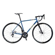 ロードバイク グラベルロード LGS-HST1 430mm 700×28C 外装22段変速(フロント2段×リア11段) アイアンブルー 15LG-SN-01