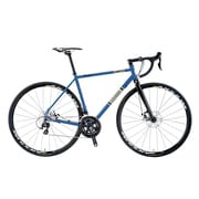 ロードバイク グラベルロード LGS-HST1 510mm 700×28C 外装22段変速(フロント2段×リア11段) アイアンブルー 15LG-SN-03
