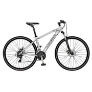トレッキングバイク LGS-TRX 3 500mm 700×38C 外装24段変速(フロント3段×リア8段) 700×38C LGシルバー 15LG-TX3-06